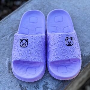 PURPLE SLIP-ON/SANDAL